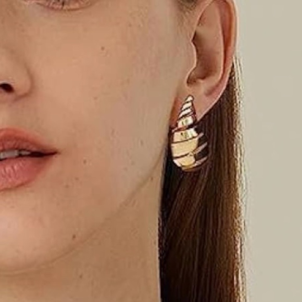 House of Harlow 1960 Gold Layered Earrings